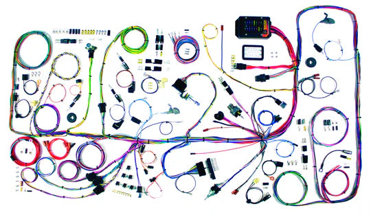 American Autowire Classic Update Wire Harness - 1966-77 Ford Bronco