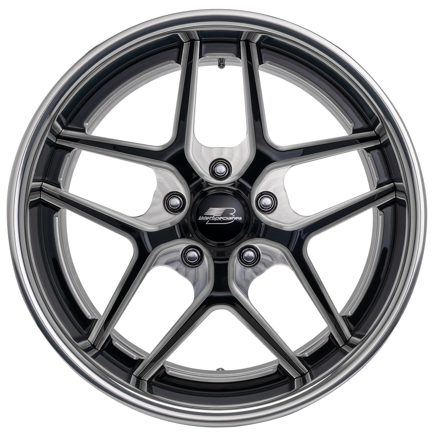 Billet Specialties Tec Wheel, Black, 22x10, 5x5, 5.5 BS