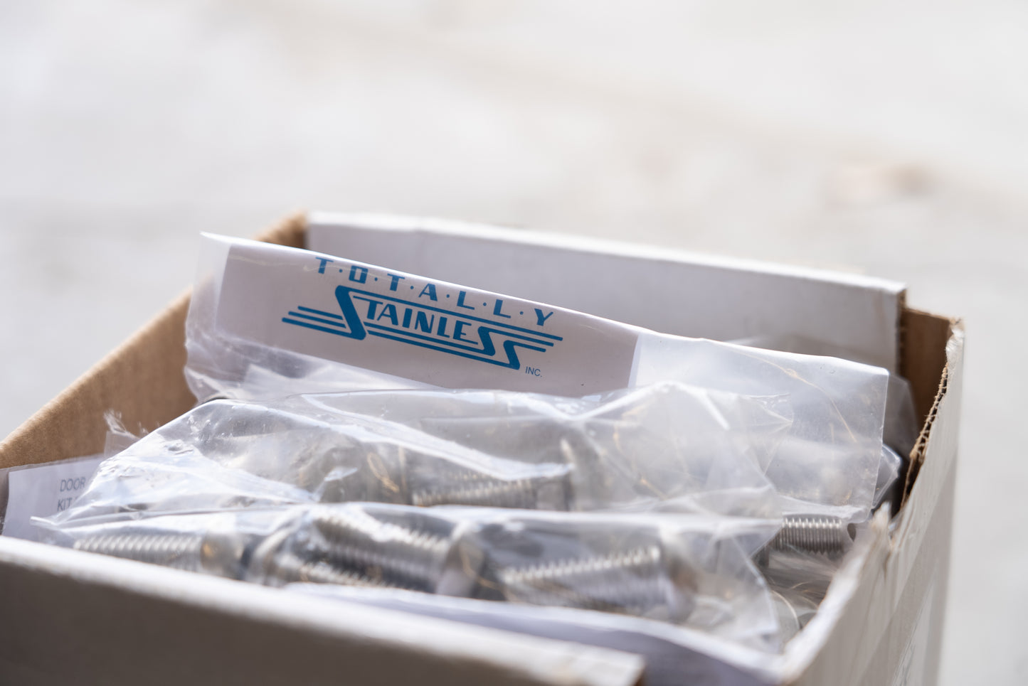 Totally Stainless 81-87 Chevrolet Truck Body and Short Bed Bolt Kit, Indented Hex Head