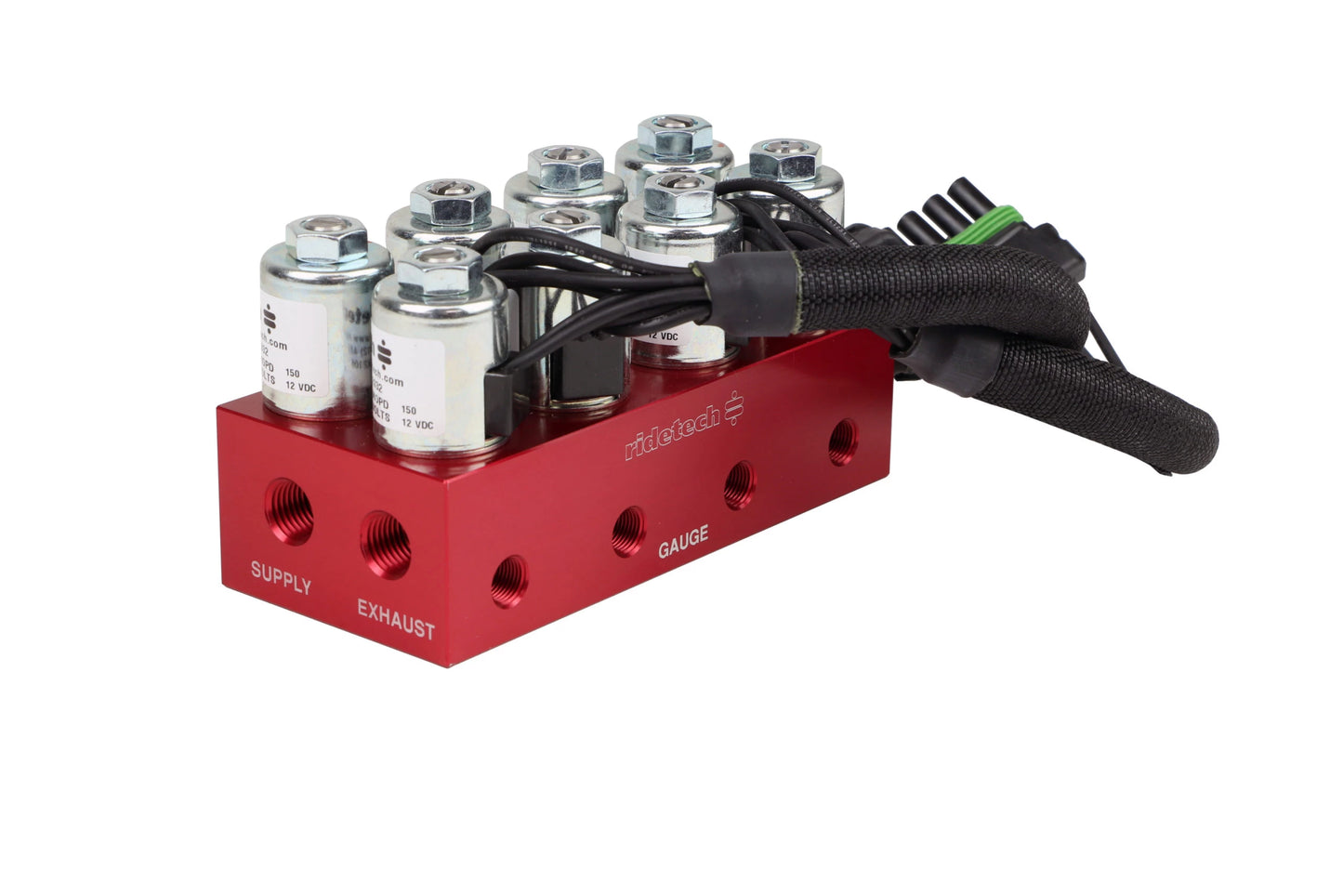 Ridetech RidePro 4-Way Solenoid / Air Valve Block