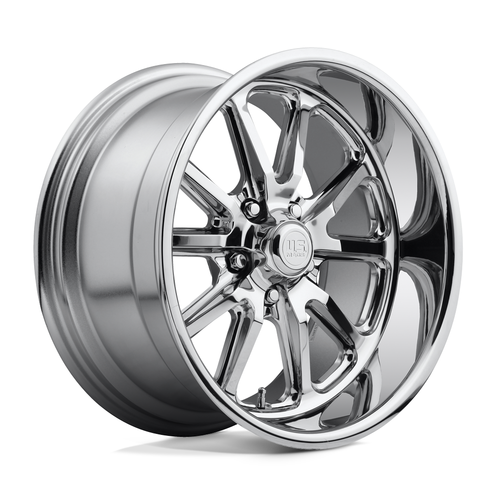 US Mags Rambler Wheel, Chrome, 18x9.5, 5x4.75, 5.29" BS