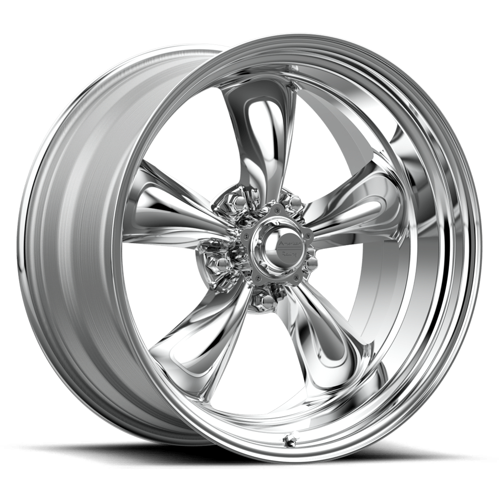 American Racing Torq Thrust II, 1 Piece, Polished, 20x8, 4.5" Backspace