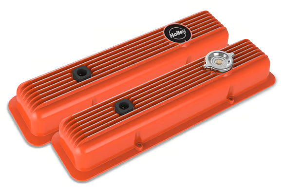 Holley Muscle Series Valve Covers - Multiple Finishes Available