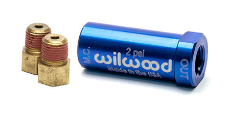 Wilwood Residual 2lb Pressure Valve