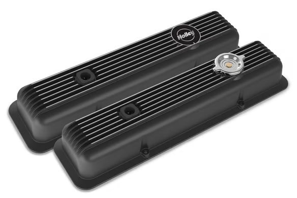 Holley Muscle Series Valve Covers - Multiple Finishes Available