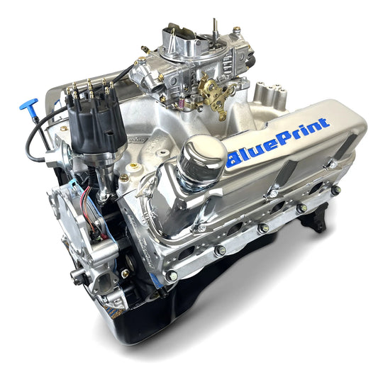 Ford Small Block Compatible 408 c.i. Engine - 450 Horsepower - Base Dressed - Front Sump - Carbureted