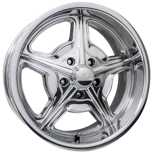 Billet Specialties, Speedway Wheel, Polished, 20x10, 5x4.75, 4.5 BS