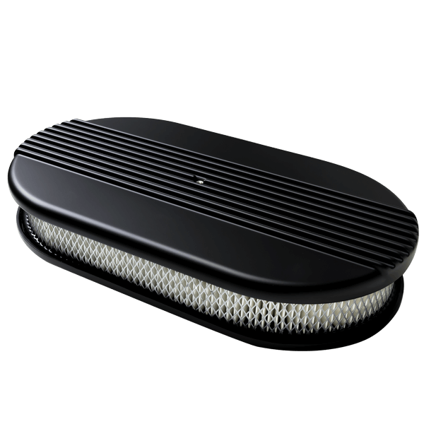 Billet Specialties Air Cleaner - Oval Ribbed