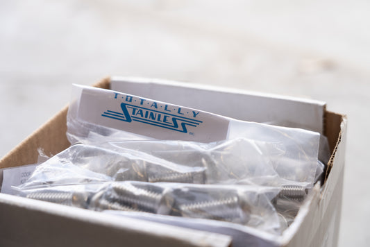 Totally Stainless 81-87 Chevrolet Truck Body and Short Bed Bolt Kit, Indented Hex Head
