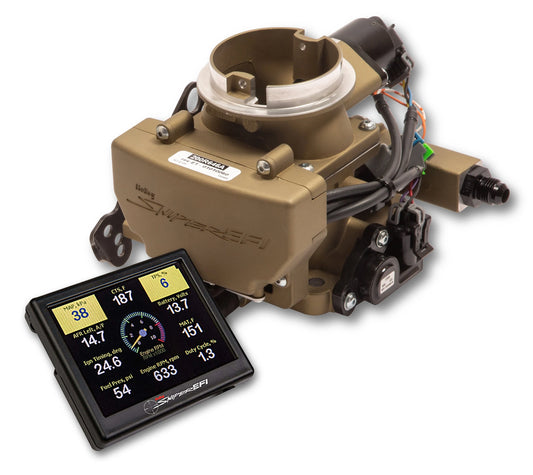 Holley Sniper EFI 2GC Small Bore, 2 Barrel, Classic Gold