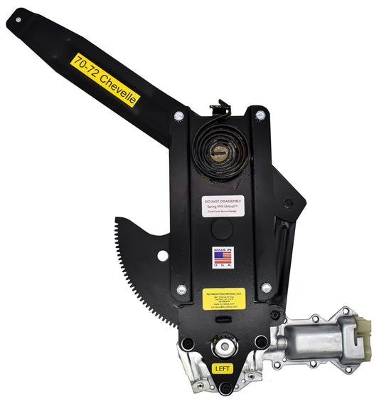 Nu-Relics 1970-1972 Chevelle/GTO/Cutlass Front Door Power Window Kit