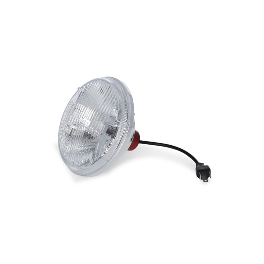 Holley RetroBright, 7" Round, Hi/Lo, 5700K Modern White