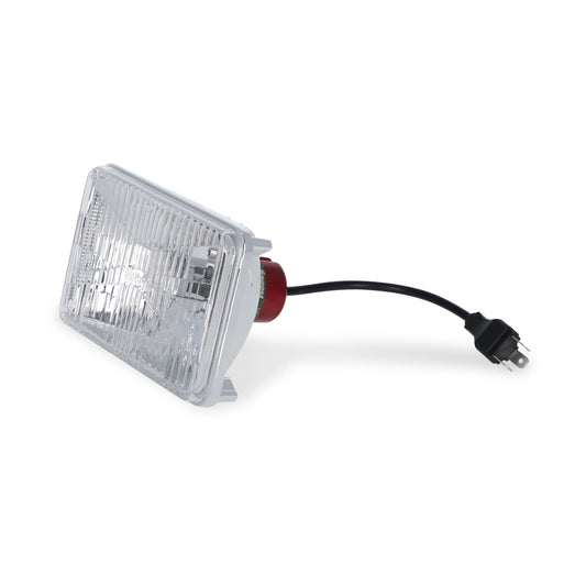 Holley RetroBright, 4x6" Rectangle, Hi/LO, 5700K Modern White