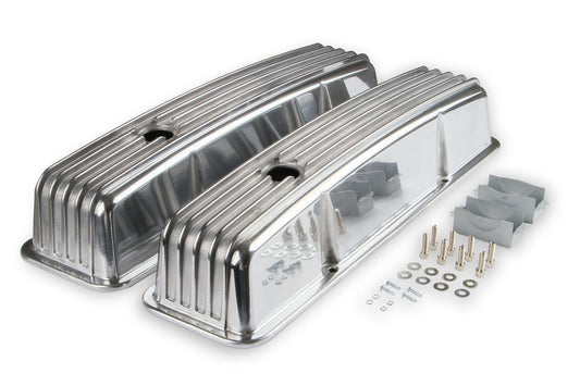 Mr Gasket Cast Aluminum Finned Valve Covers