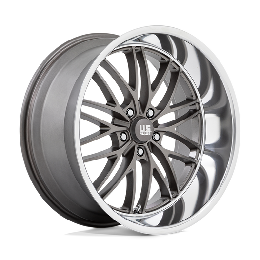 US Mags Santa Cruz Wheel, Anthracite, 20x10, 5x5, 5.74" Backspace